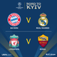 Illustration for article titled Here Are The Champions League Semifinal Matchups